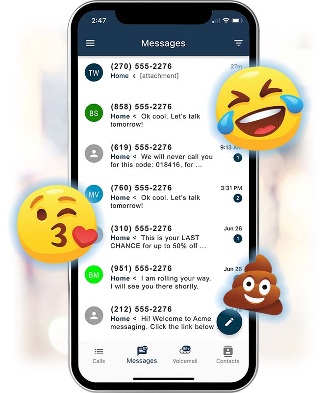text messaging on your smart phone
